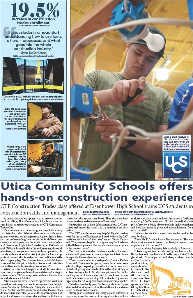 Captured image of article in Macomb Daily - click link above for pdf